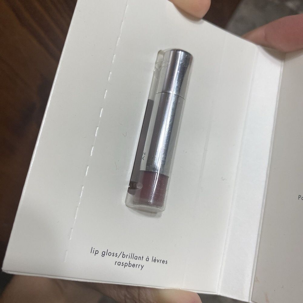 Calvin Klein Lip Gloss Sample Mini In‎ Color Raspberry Lot Of 3 - Picture 2 of 4